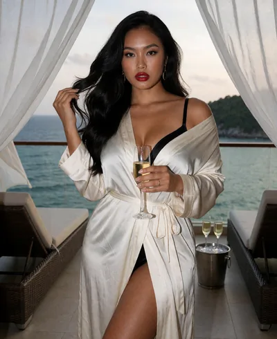Bích Ngọc, 34, mặc nội y